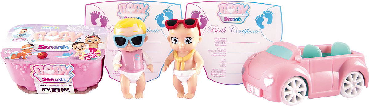 Игровой набор с куклой Zapf Creation Baby Secrets 
