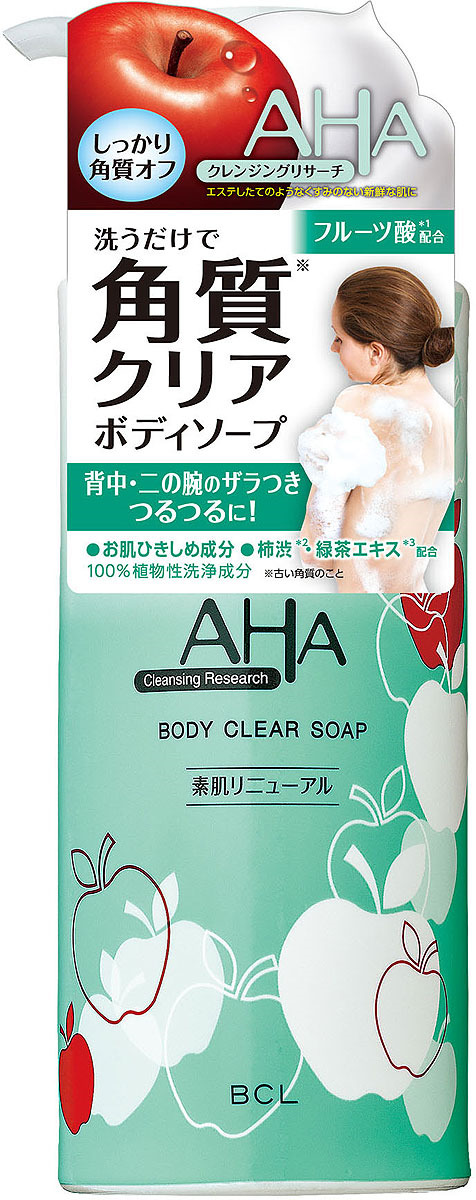 фото Гель для душа AHA Body Soap для нормальной кожи с фруктовыми кислотами, 400 мл