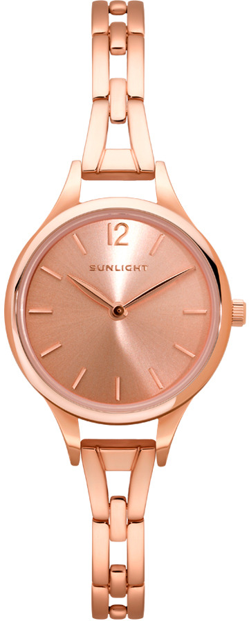 Часы наручные женские Sunlight, S290ARR-01BA, розовое золото