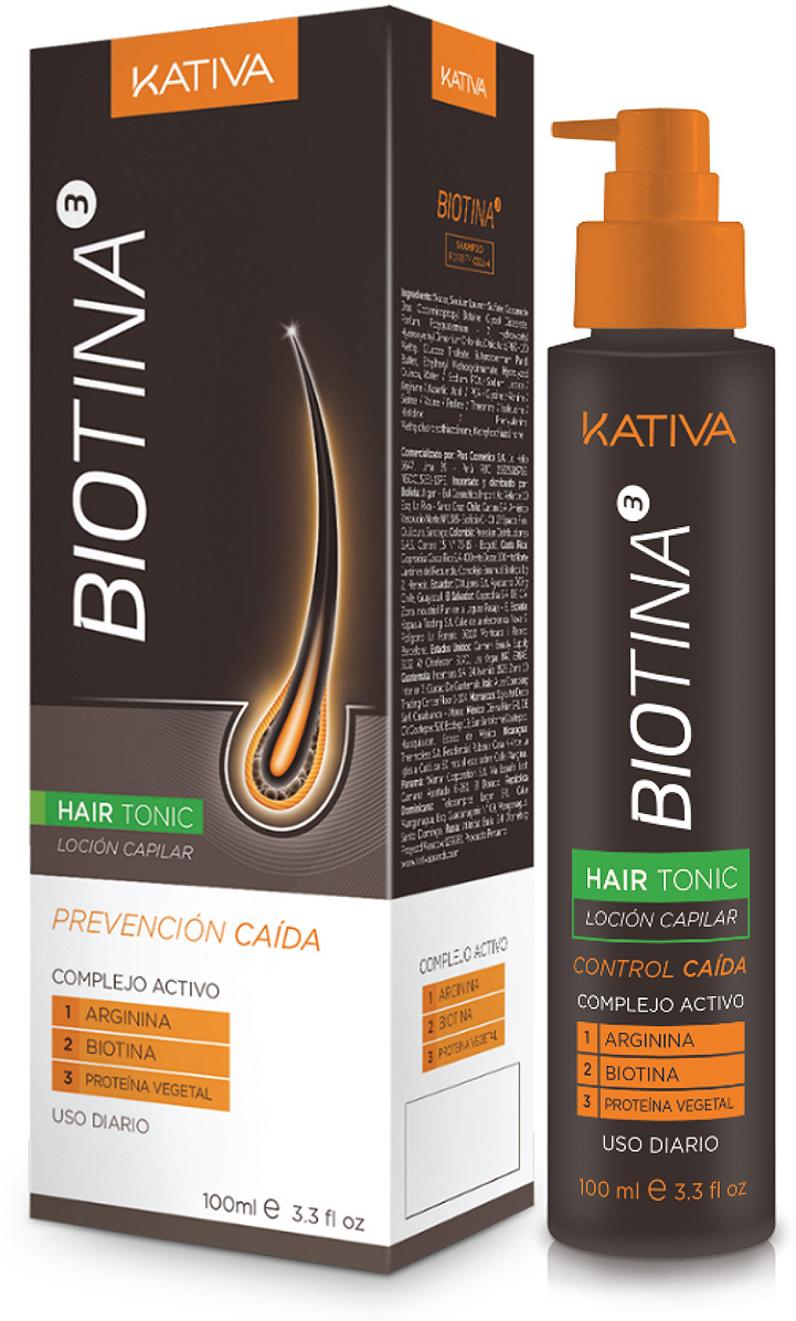 фото Тоник Kativa Biotina против выпадения волос с биотином, 100 мл