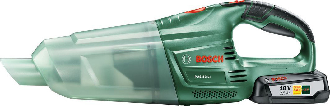 фото Аккумуляторный пылесос Bosch PAS 18 LI Set. 06033B9002