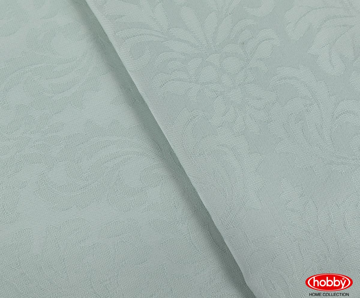 фото Комплект постельного белья Hobby Home Collection Damask, евро, цвет: светло-зеленый. 2000000126