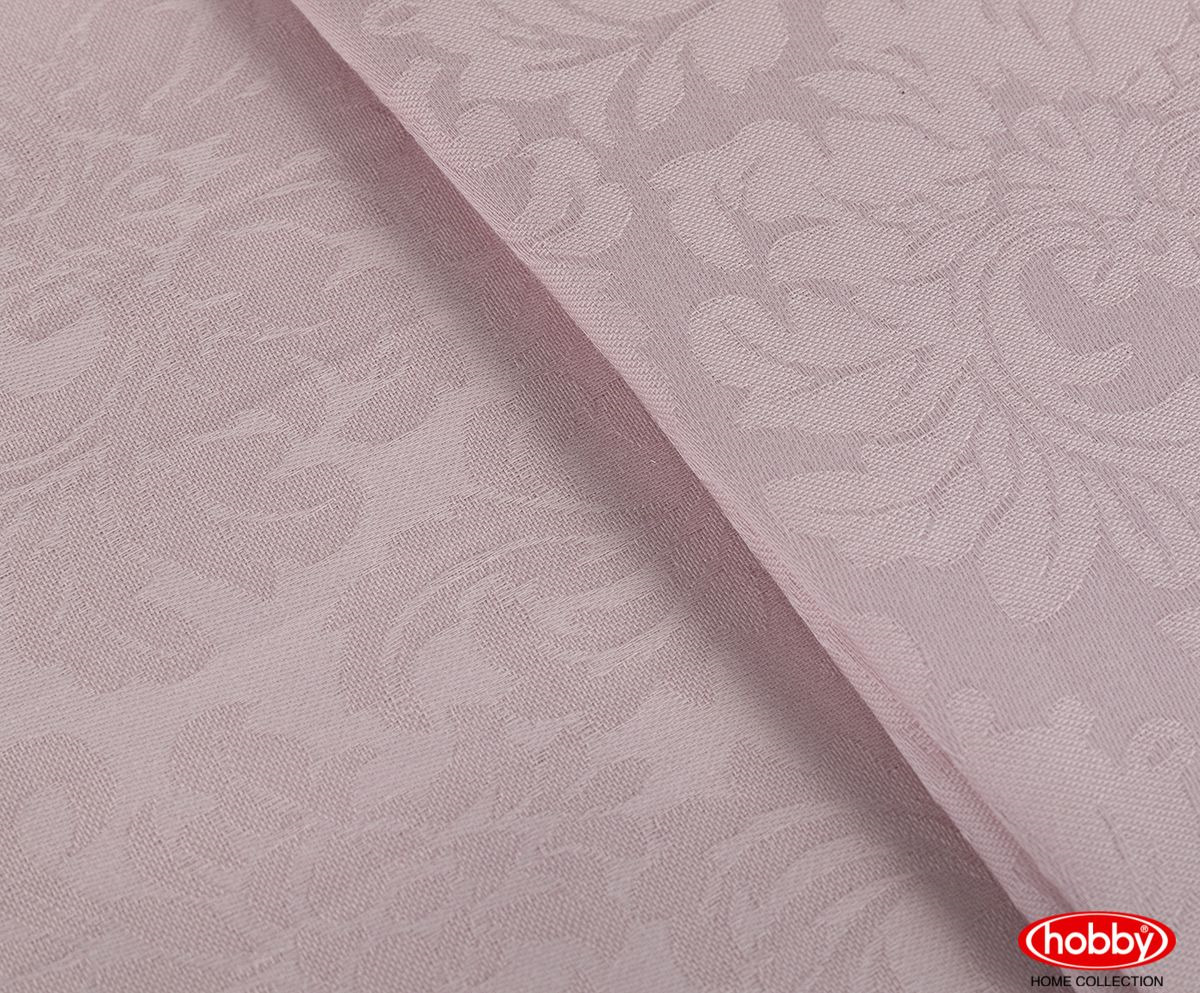 фото Комплект постельного белья Hobby Home Collection Damask, семейный, цвет: розовый. 2000000131