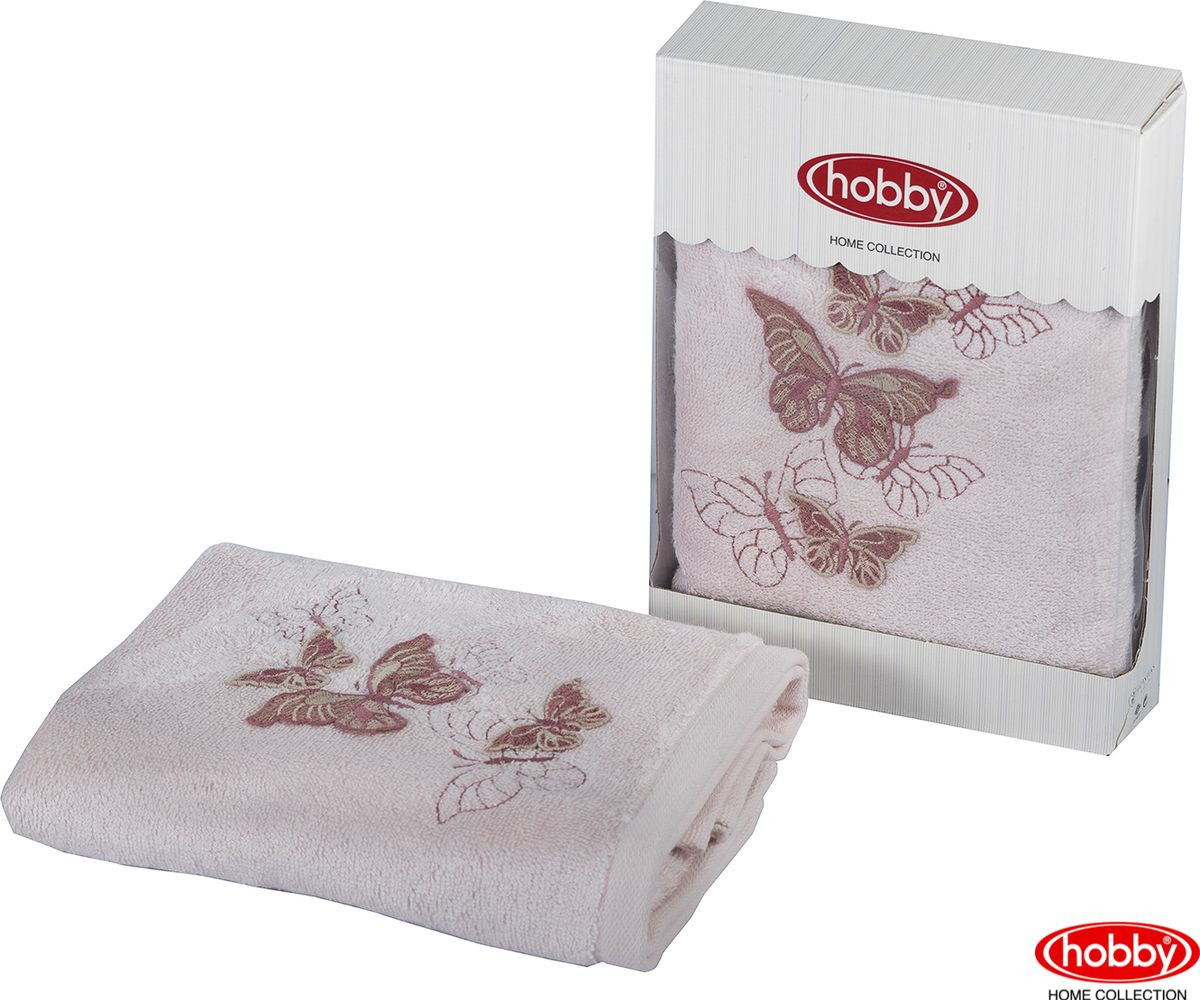 Полотенце для лица, рук или ног Hobby Home Collection Gulnihal-bahar 2000000018, розовый, 50 x 90 см
