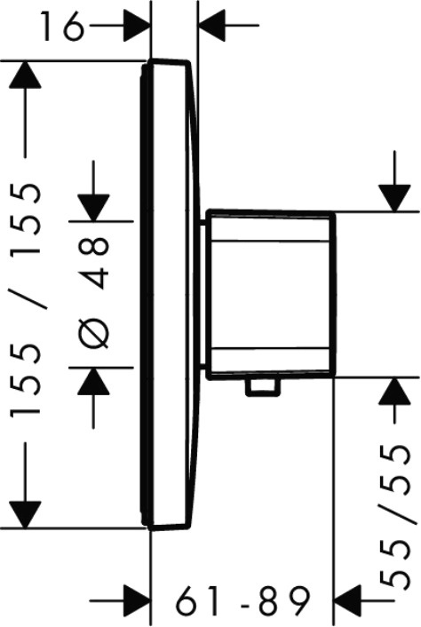 фото Термостат Hansgrohe Ecostat E 15706000