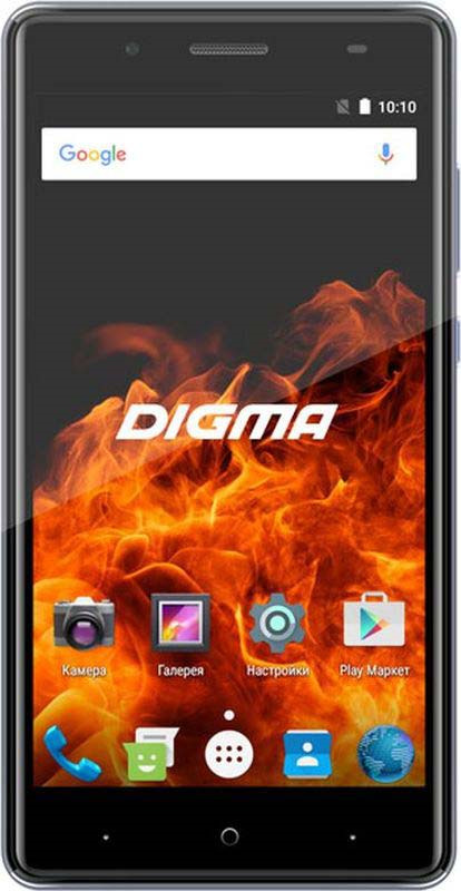 фото Смартфон Digma Fire 4G Vox 1/8GB, серый