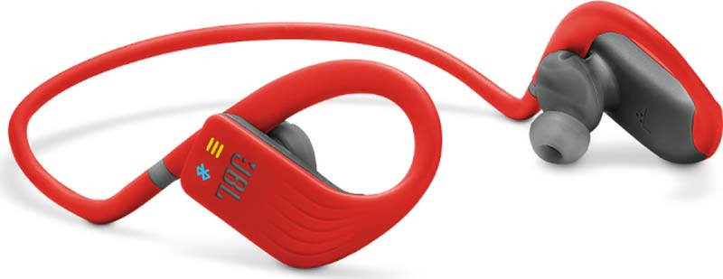 фото Беспроводные наушники JBL Endurance Dive, красный Harman