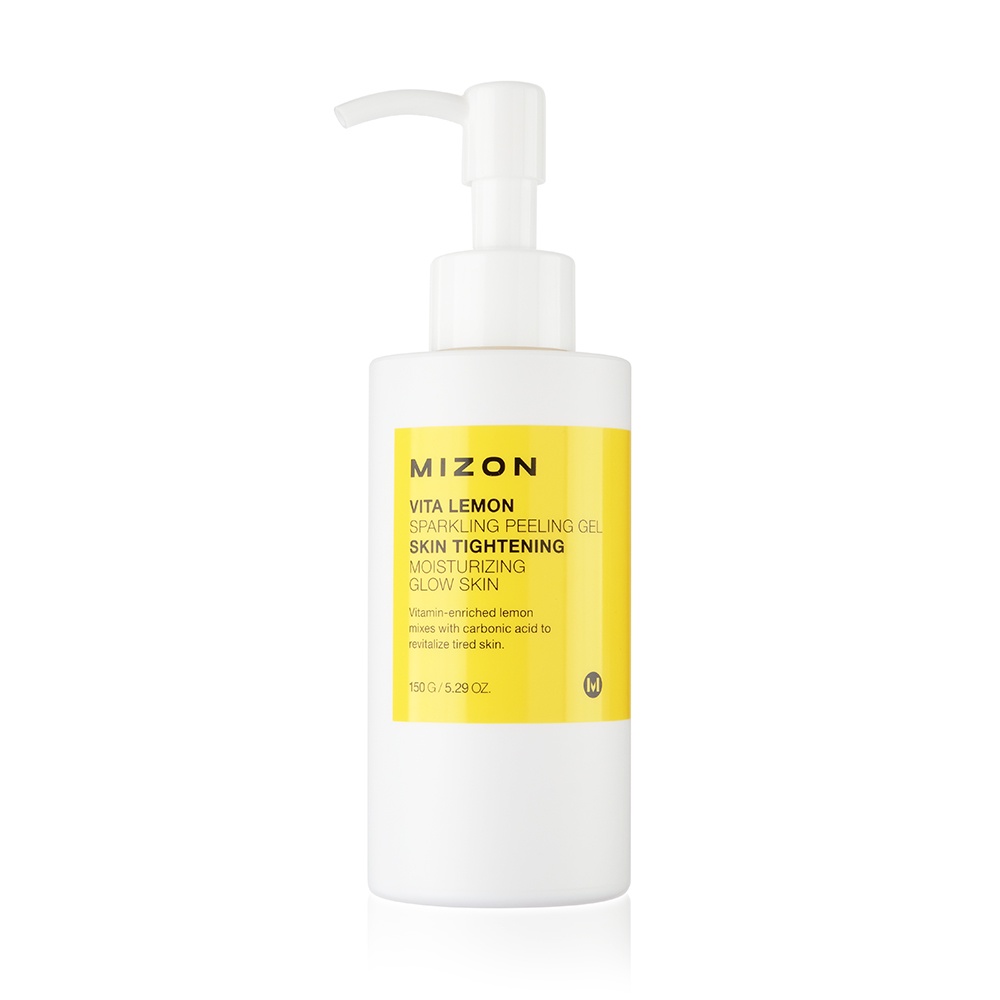 фото Пилинг-скатка с лимонным экстрактом Mizon Vita lemon sparkling peeling gel, 150 мл