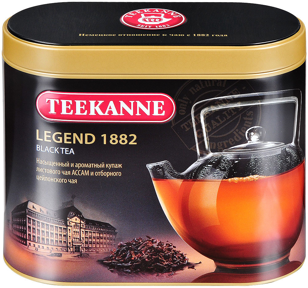 фото Чай листовой Teekanne Legend 1882 черный, 150 г