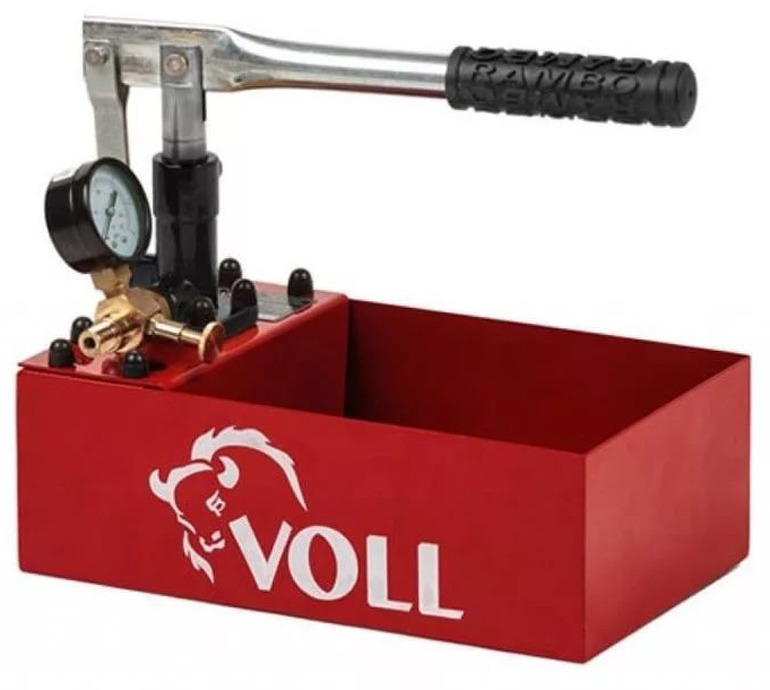 Опрессовщик ручной Voll V-Test 25, цвет: коричнево-красный - купить в ...