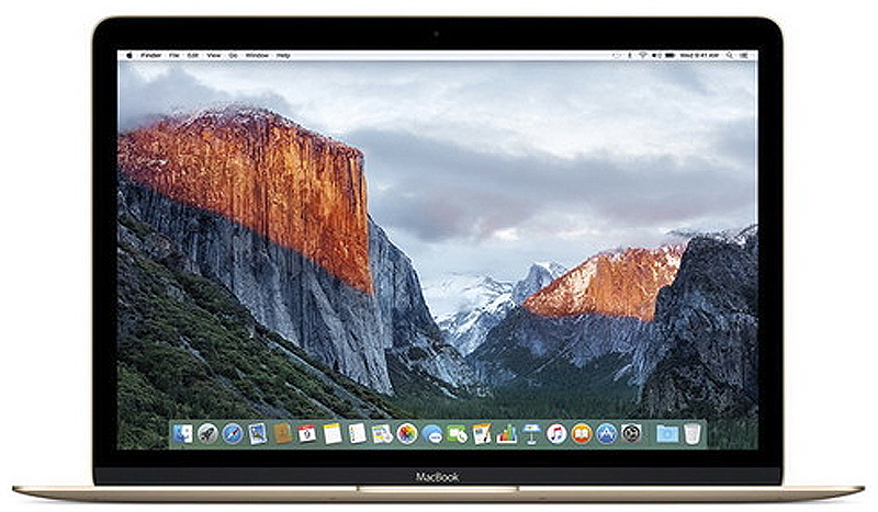 фото Ноутбук Apple MacBook 12", MRQP2RU/A, золотой