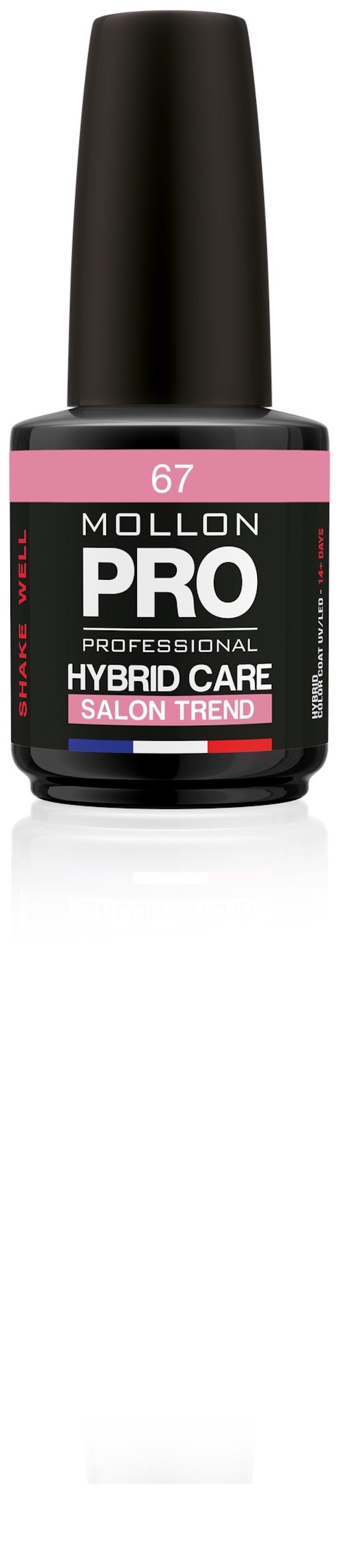 фото Гель-лак для ногтей Mollon Pro HYBRID CARE SALON TREND UV/LED 12 мл, №067