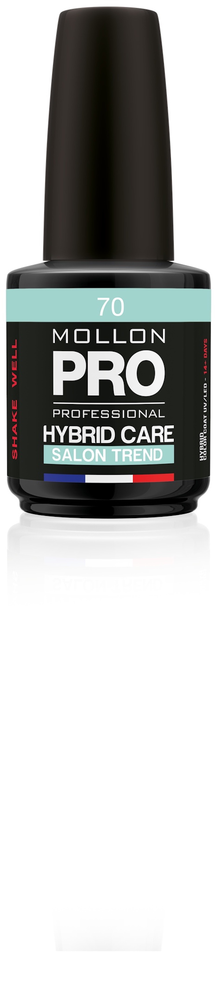 фото Гель-лак для ногтей Mollon Pro HYBRID CARE SALON TREND №070, 468-5900652253838, 12 мл