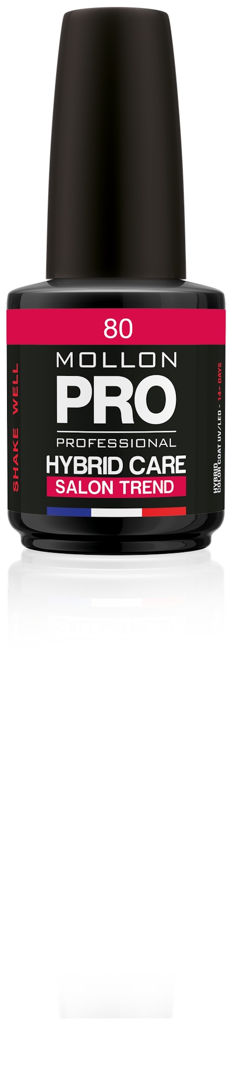 фото Гель-лак для ногтей Mollon Pro HYBRID CARE SALON TREND UV/LED 12 мл, №080