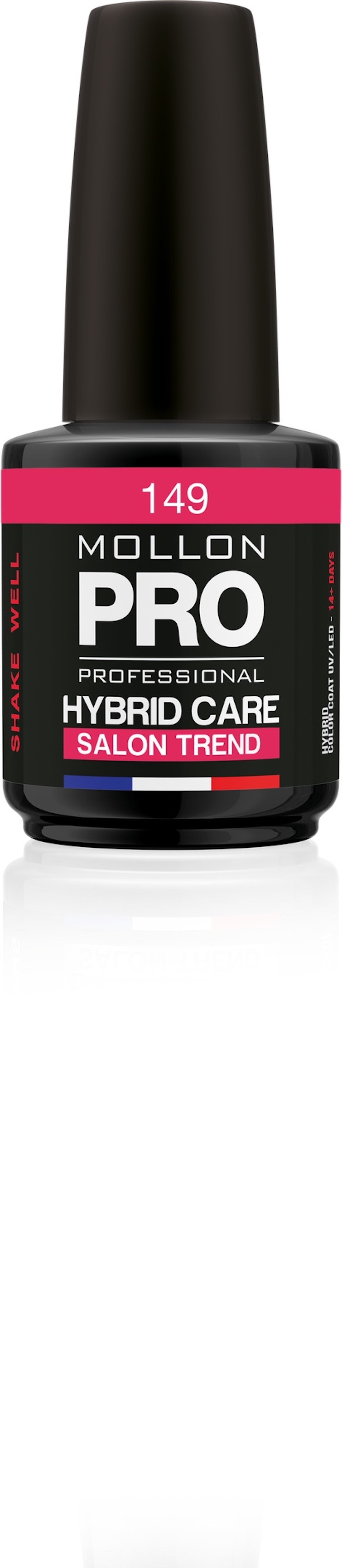 фото Гель-лак для ногтей Mollon Pro Hybrid Care Salon Trend Uv/LED, тон №149, 12 мл