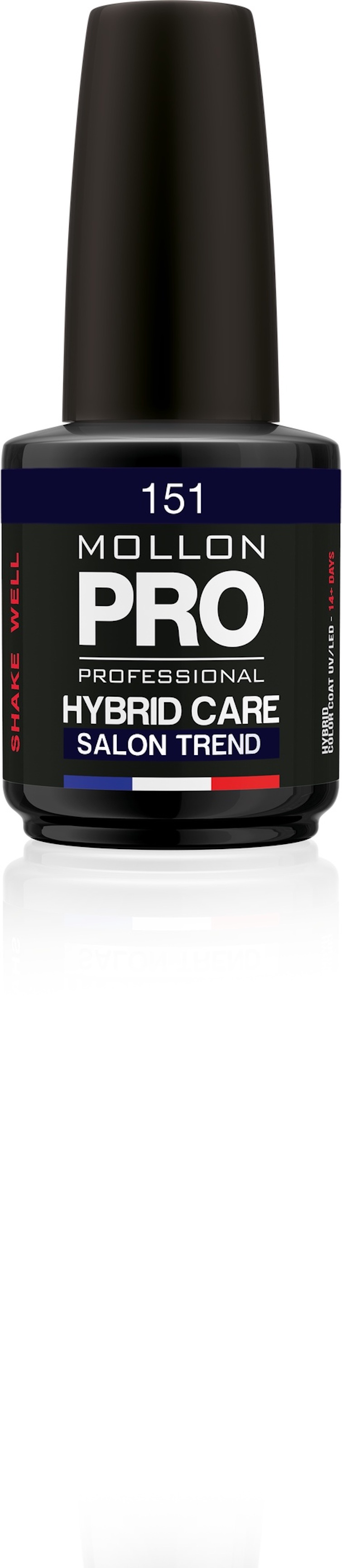 фото Гель-лак для ногтей Mollon Pro HYBRID CARE SALON TREND №151, 468-5906961101617, 12 мл