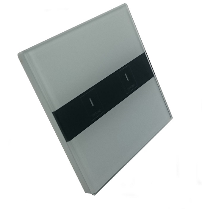 фото Wi-Fi выключатель ZDK ZW-2, 436, черный, серый Zodikam