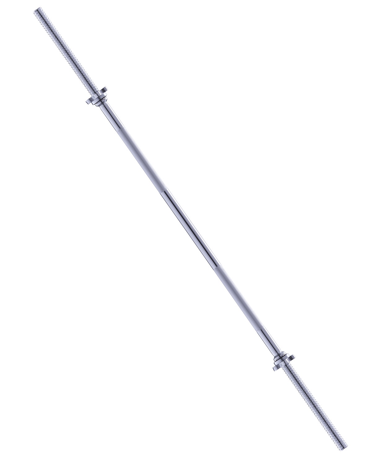 Гриф для штанги BB-103 прямой, УТ-00007151, серебряный, 1.8 м