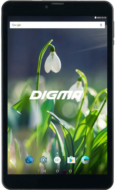 фото 8" Планшет Digma Plane 8522 Wi-Fi + 3G, 8 GB, графит, черный