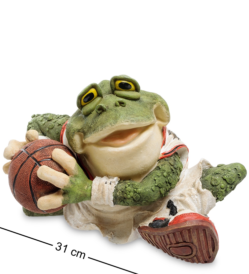 фото Копилка Sealmark Лягушка ''Баскетболист'' 902875, зеленый