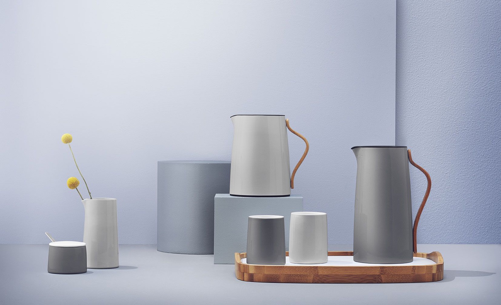 фото Подставка Stelton Emma для сладостей, серый, диаметр 32.5 см