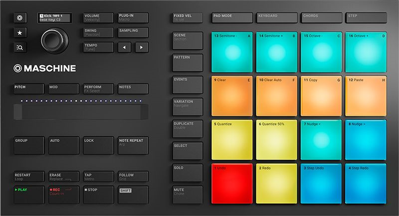 фото MIDI-контроллер Native Instruments Maschine Mikro Mk3