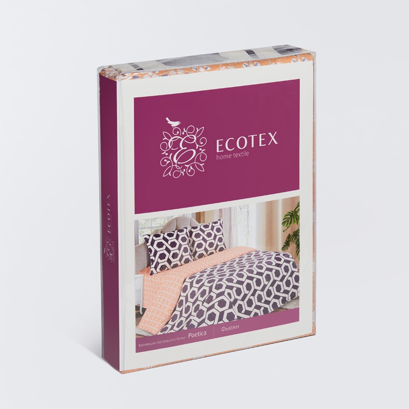 фото Комплект белья Ecotex "Поэтика. Глория", 2-спальный, наволочки 70х70