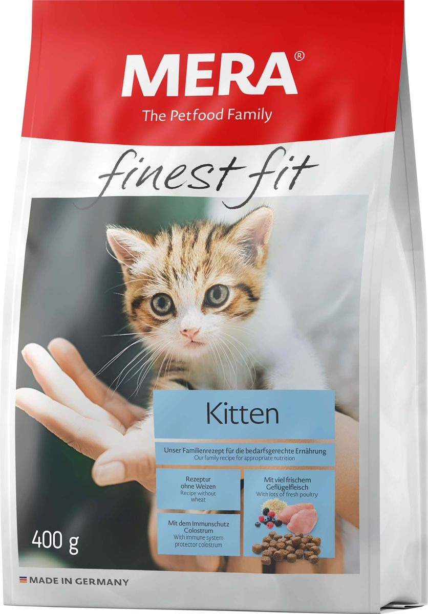 фото Сухой корм для котят Mera Finest Fit Kitten, 400 г