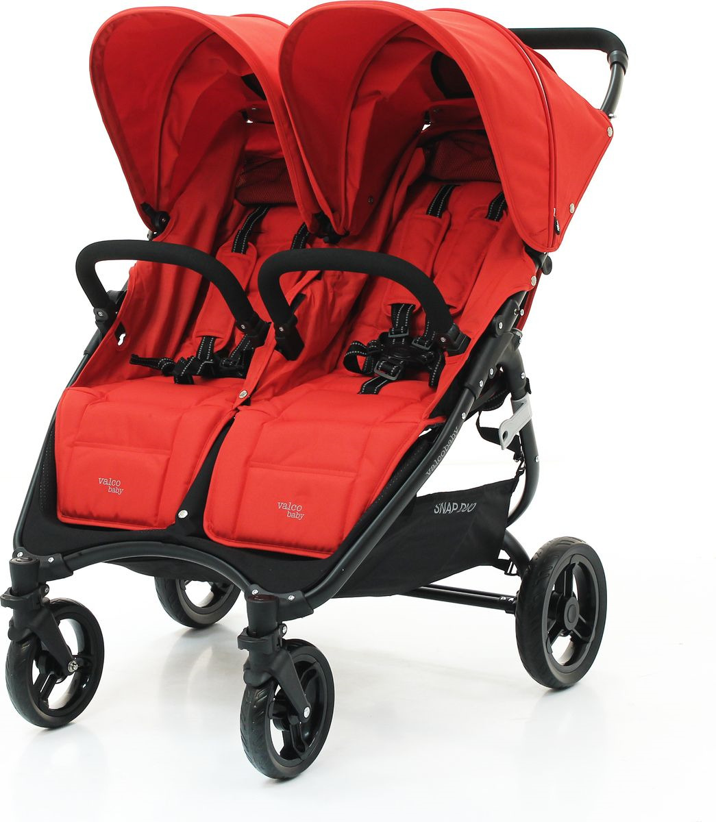 фото Коляска для двойни Valco Baby Snap Duo Fire red