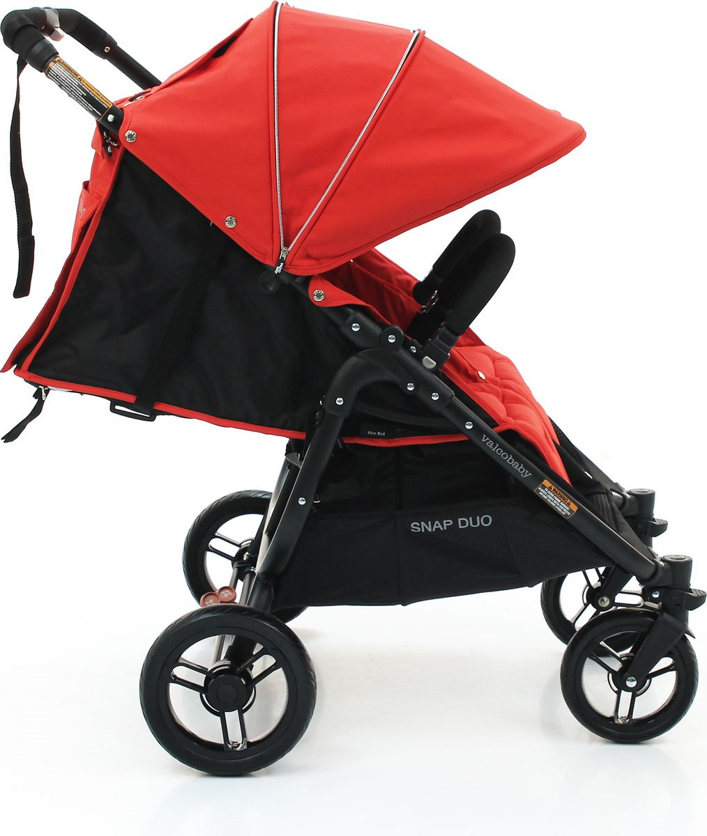 фото Коляска для двойни Valco Baby Snap Duo Fire red