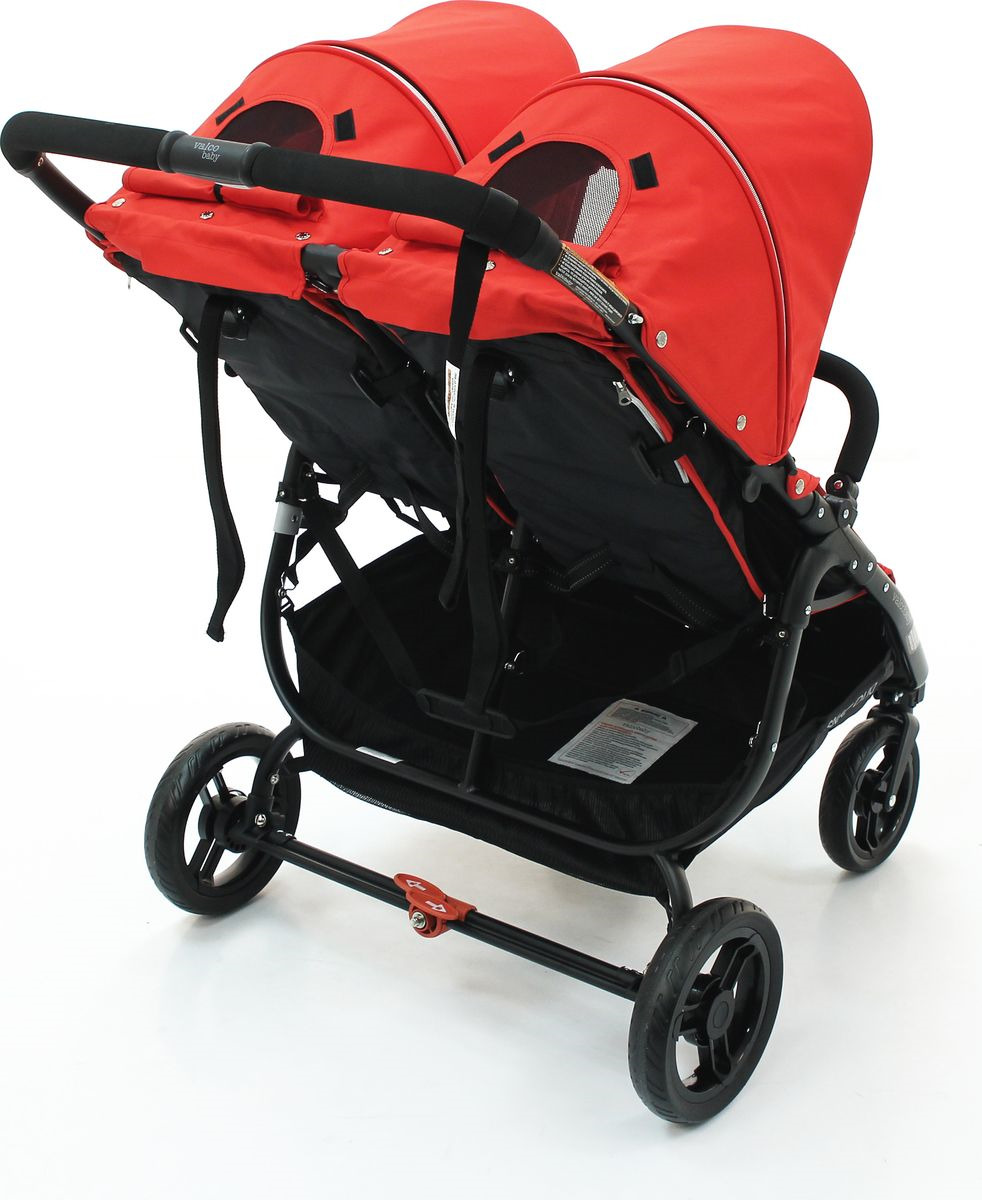 фото Коляска для двойни Valco Baby Snap Duo Fire red