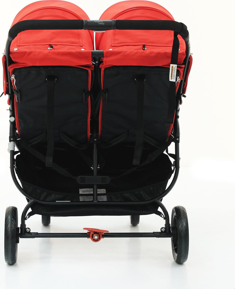 фото Коляска для двойни Valco Baby Snap Duo Fire red