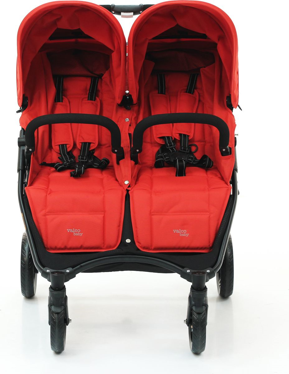 фото Коляска для двойни Valco Baby Snap Duo Fire red