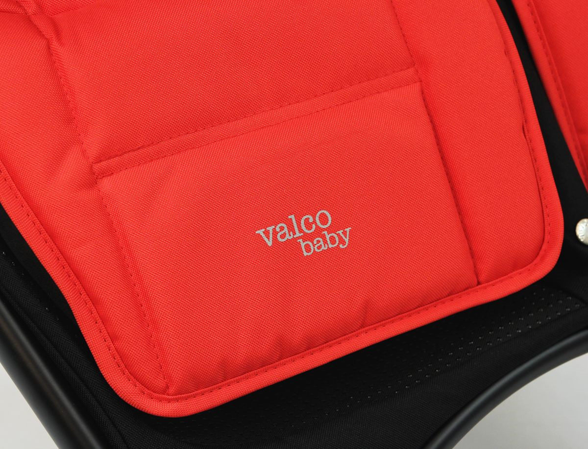 фото Коляска для двойни Valco Baby Snap Duo Fire red