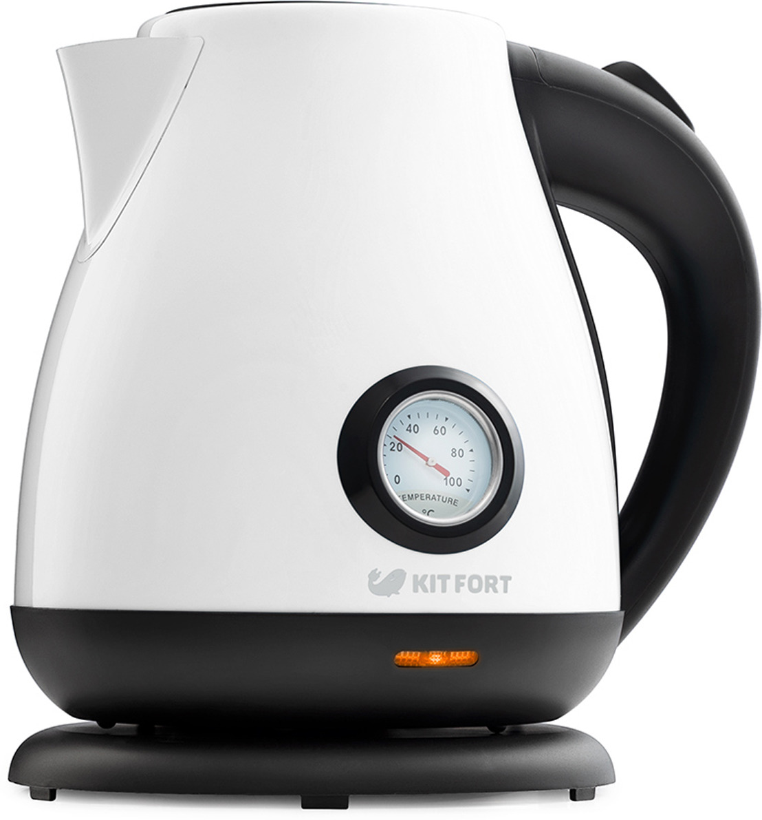 Электрический чайник Kitfort КТ-642-3, цвет: белый, 1,7 л