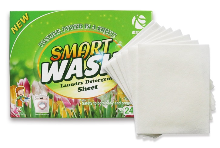 Стиральный порошок в салфетках Smart for Wash, аромат 