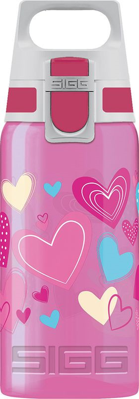 фото Бутылка для воды Sigg Viva One Hearts, 8686.00, розовый, 500 мл