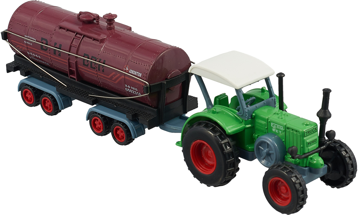 <b>Машинка</b> Hoffmann "Трактор", 47531, зелёный, масштаб 1:72 ...