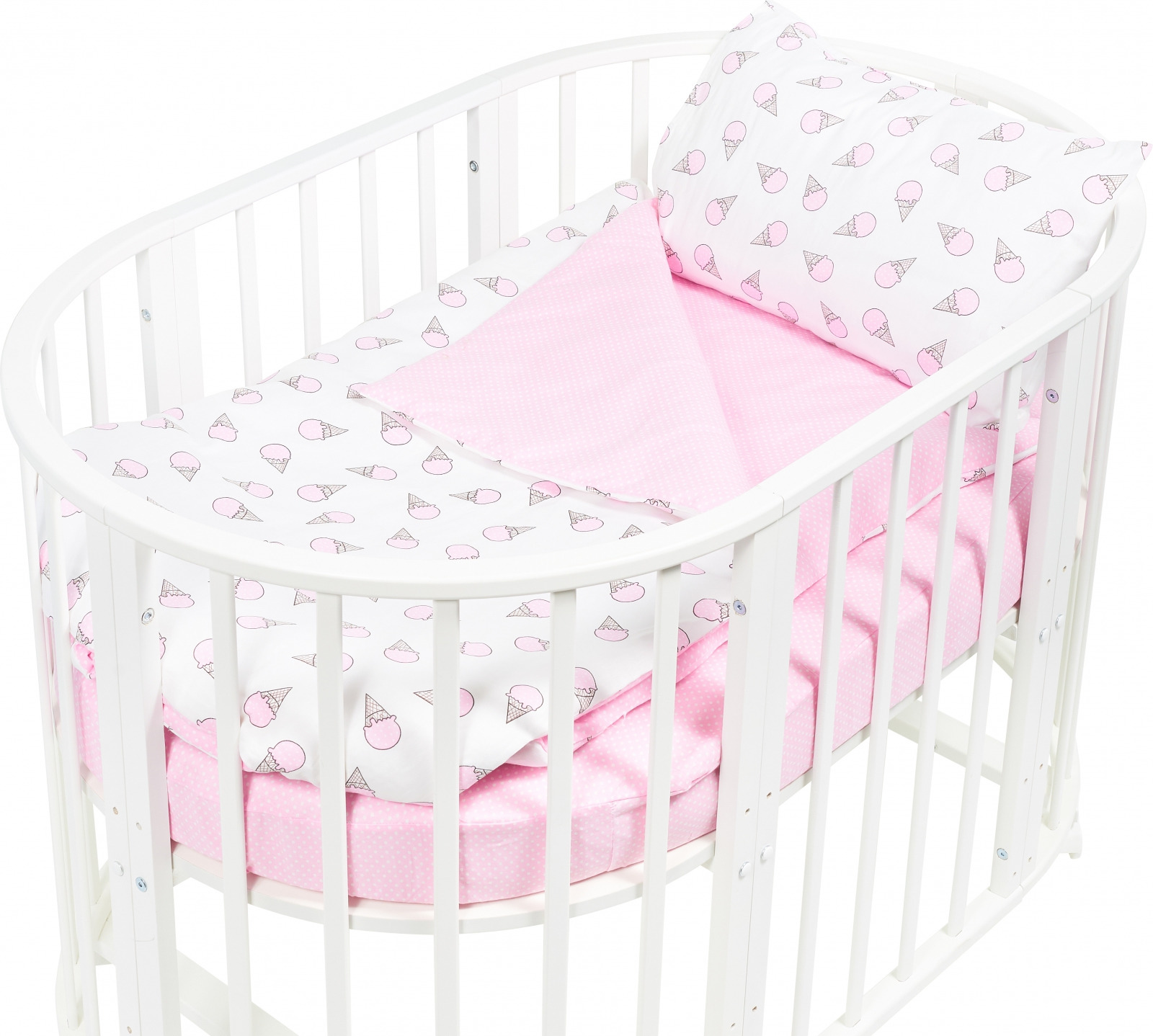Комплект постельного белья Sweet Baby Yummy, 411961, розовый, 4 предмета