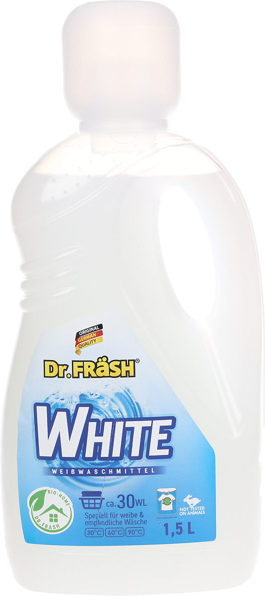 фото Гель для стирки белого белья Dr.Frash "White", 1,5 л