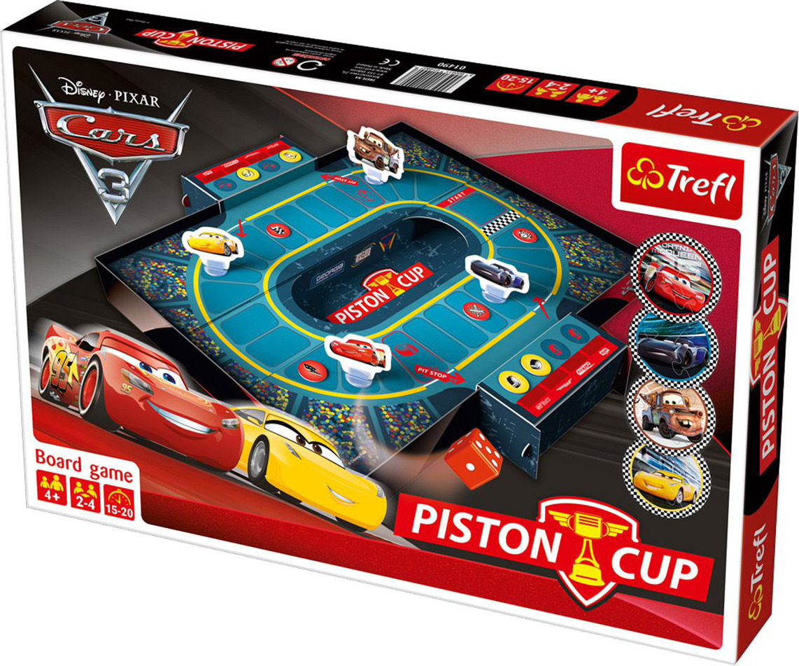 Trefl Настольная игра Тачки 3 — купить в интернет-магазине OZON с ...