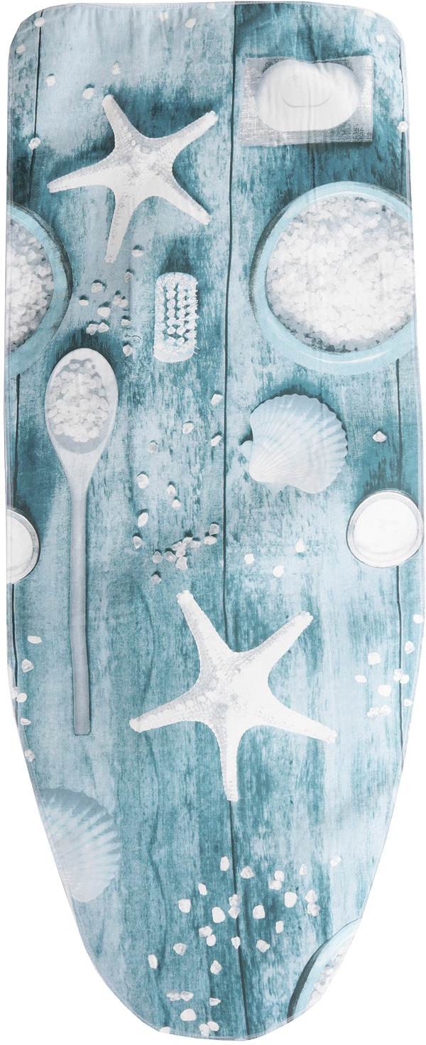 фото Чехол для гладильной доски Colombo New Scal "Salt", 5381, бирюзовый, голубой, 140 х 55 см