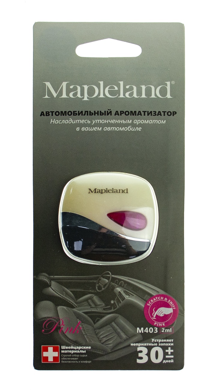 фото Ароматизатор для автомобиля Mapleland M403 Pink PA0427