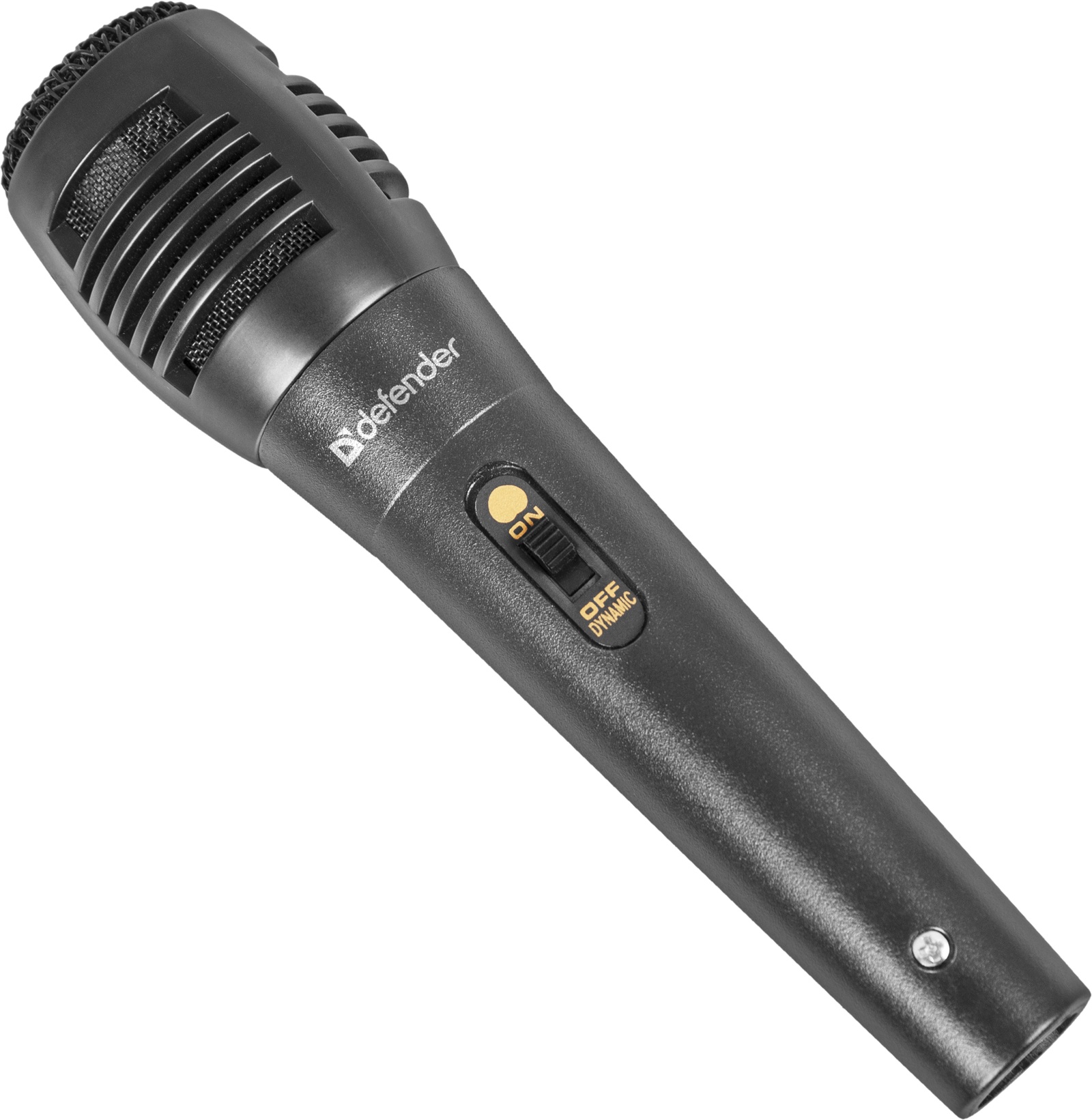 фото Микрофон караоке Defender MIC-129, 64129, черный, кабель 5 м