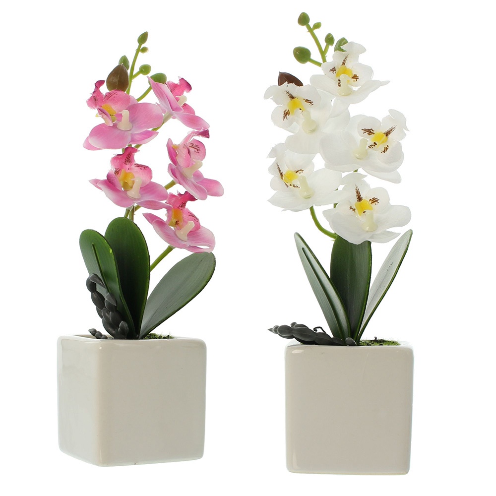 фото Цветы Хит-декор "Орхидеи" декоративные, 2 шт Хит - декор