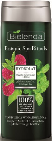 фото Тонизирующий Гидролат Масло из семян малины+Мелиса, "BOTANIC SPA RITUALS", 200мл Bielenda