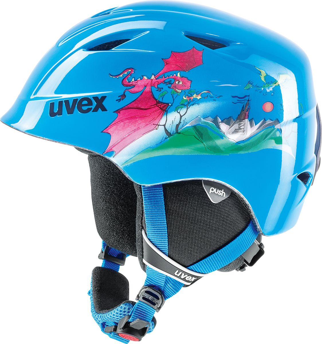 Шлем горнолыжный для мальчика Uvex Airwing 2 Kid's Helmet, 6132-46, синий. Размер XXS цена Шлем горнолыжный для мальчика Uvex Airwing 2 Kid's Helmet, 6132-46, синий. Размер XXS цены онлайн