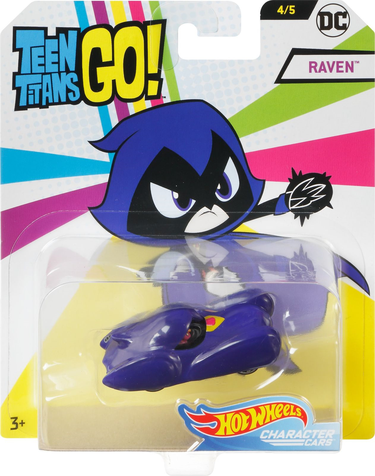 фото Машинка Hot Wheels DC Teen Titans Raven, DMH73_FLJ14