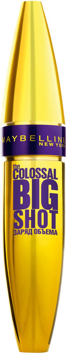 фото Подарочный набор Maybelline New York Тушь для ресниц The Colossal Big Shot, черная, 9,5 мл + Лайнер для глаз Hyper Precise, черный, 1,1 мл