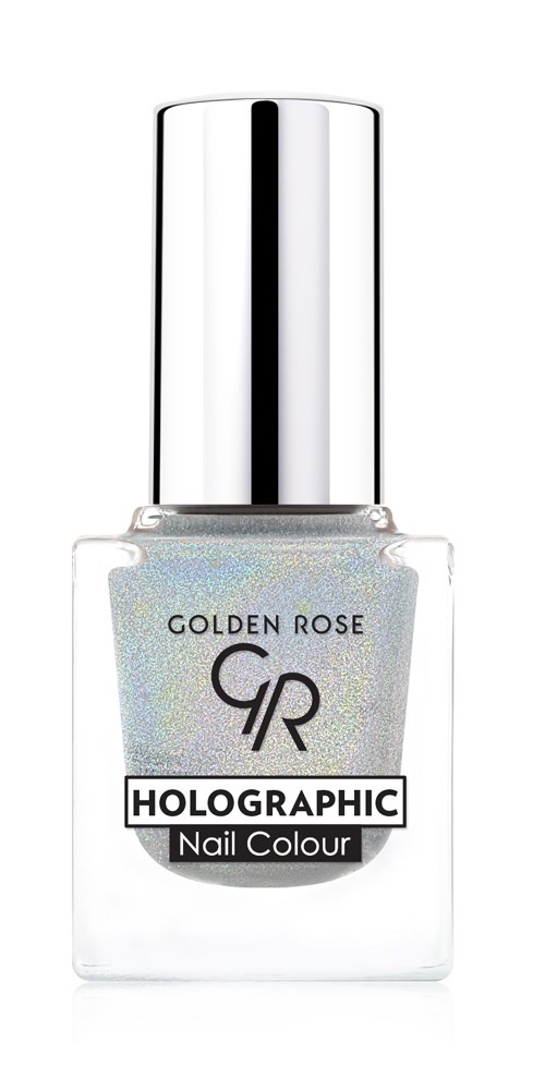 Лак Golden Rose Holographic, GRHNC, 01